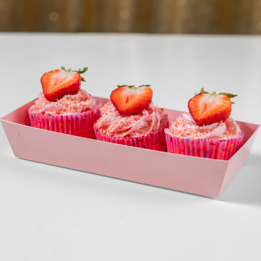 Cheesecake Stuffed Cupcakes