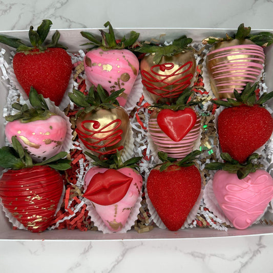 Chocolate Covered Strawberries (12 Count)