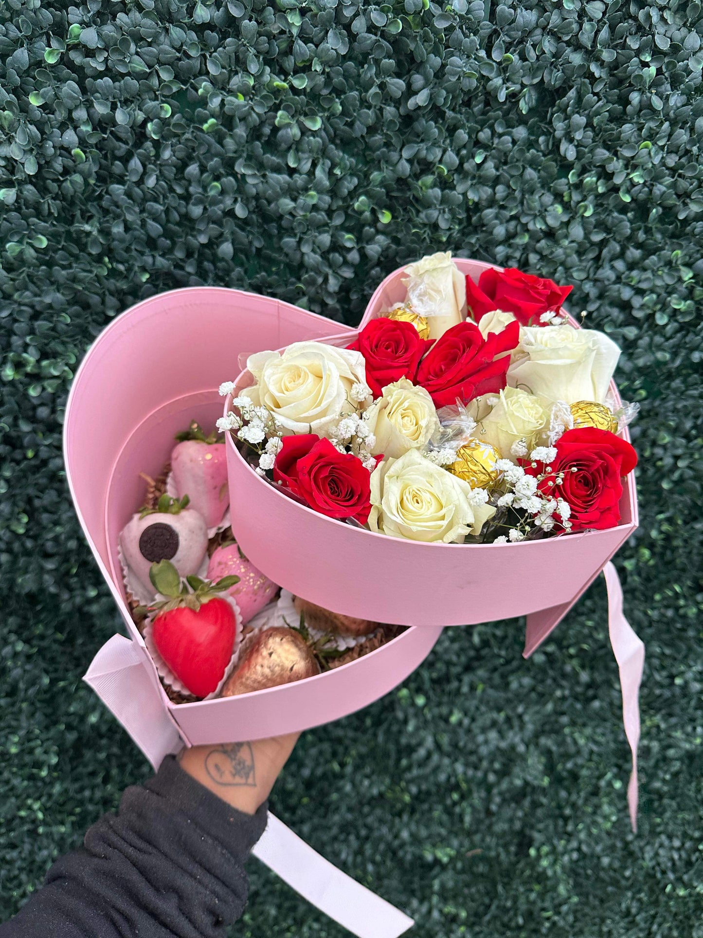 Heart Rose Gift Box