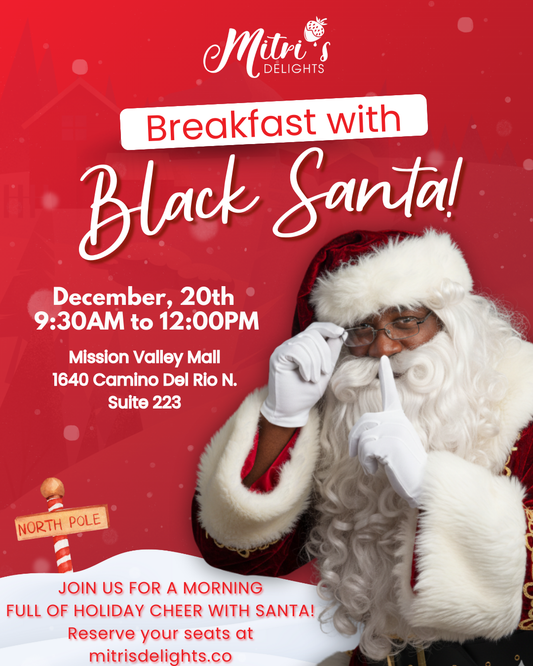 Breakfast with Black Santa